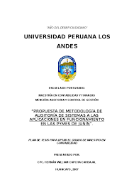 Doctor en medicina y cirugía. Auditoria De Gestion Tesis