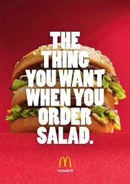 I Feel That When You Open A Newspaper The Only Related Advertising To Younger People Apart From Alc Mcdonalds Fast Food Fast Food Advertising Food Advertising