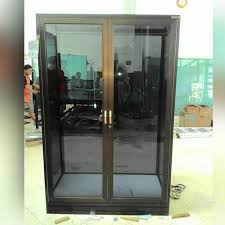 Jual lemari pakaian aluminium dan kaca dengan harga rp.3000000 hanya di tokopedia. Lemari Pakaian Gantung Kaca Almunium Silver Shopee Indonesia