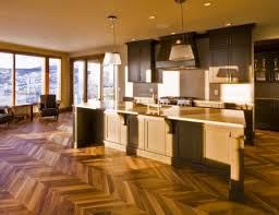 Couture Collection Chevron Herringbone Walnut Natural Kentwood Flooring Kentwood Interior Floor