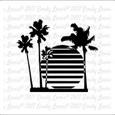 Beach Silhouette Pictures Black And White Sunset Svg Sunset Clipart Beach Svg Beach Clipart Palm Tree Svg Palm Tree Clipart Ocean Clipart Tree Silhouette Palm Tree Silhouette Beach Clipart