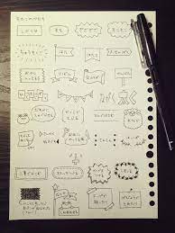 bullet journal おしゃれまとめの人気アイデア pinterest tyri avia 手書き 手帳 イラスト 手帳