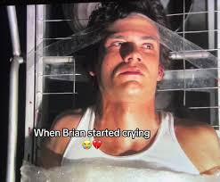 Brian Crying in The Bathroom