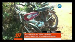 Grave Accidente De Transito En Chore