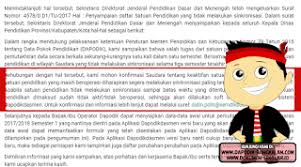 Pemerintah menyatakan tenggat pengisian nomor handphone siswa dalam dapodik adalah 11 september 2020. Dapodik Bangkalan