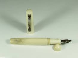Image result for mammoth bone inlay fountain pen