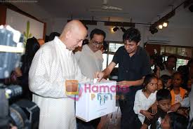 He has worked in movies of different. Anupam Kher At School Of Life For Educating The Street Children In Mumbai On 11th January 2009 Most Viewed Bollywood Photos Bollywood Photos