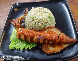 Potong kasar cili padi, bawang merah dan bawang putih. Nasi Goreng Projects Photos Videos Logos Illustrations And Branding On Behance