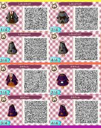Animal Crossing New Leaf Ultimate Gothic Halloween Outfits Collection Animal Crossing New Leaf Animal Crossing Qr Animal Crossing Qr Codes Animal Crossing