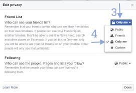 Tutorial on hiding your facebook mutual friends from everyone! Facebook Friend List Change Settings Only Me Codybaba