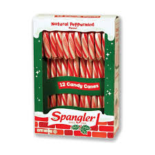 Spangler R W Candy Canes 12 12 Ct Cradles Cherry Candy Christmas Candy Cane Peppermint Candy