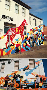Newport Hotel Fremantle Mural Commission By Brolga At Newport Hotel Colorful Murals Fremantle Mural
