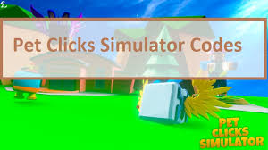 When other players try to make money during the game, these codes make it easy for you and you can reach what you need earlier with leaving others your behind. Pet Clicks Simulator Codes Wiki 2021 March 2021 New Mrguider