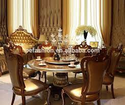 Browse over 150 table and chair dining sets for your home. Luxury Dinner Furniture 6 Seater Round Dining Table And Chair Set For Dining Room View Wooden Dining Table With Glass Top Designs Oe Fashion Product Details F Luxury Dining Room Dining Room