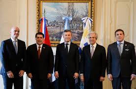 Un juego marcado por la polémica arbitral donde árbitros colombianos fueron protagonistas negativos tras anular un gol legal a los. Mundial 2030 Argentina Uruguay Y Paraguay Oficializaron Su Candidatura Economia