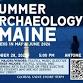 Summer Archaeology in Maine event in Newport, RI