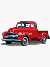 Image result for Red 1949 Truck