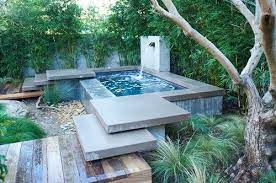 You don't need a very large yard to build it. Plunge Pool What It Is Is One Of The Coolest Amenities For Your Back Yard