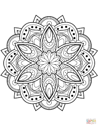 Animal mandala coloring pages free printable. Flower Mandala Coloring Page Free Printable Coloring Pages Mandala Coloring Pages Mandala Coloring Printable Coloring Pages