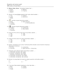 May 16, 2017 · dalam artikel ini saya akan membagikan 10 contoh soal label text dan kunci jawaban terbaru untuk pelajar sekolah menengah pertama kelas 7, 8 atau 9 smp/mts. Latihan Soal Visual Basic