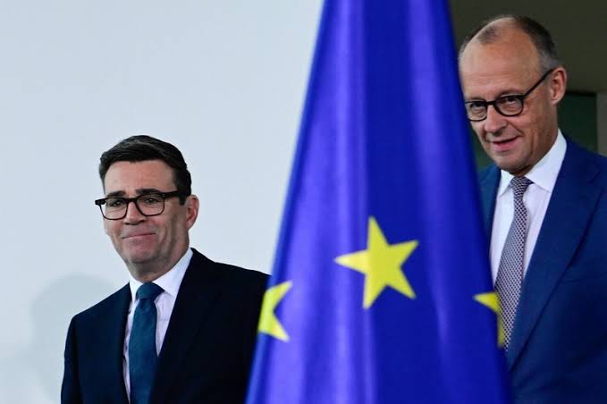 Andy Burnham pledges to ‘bring the UK closer to Europe’ in talks with  German Chancellor in Berlin