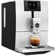 It can produce 4 different coffee recipes, while also allowing for modest customization. Jura Ena 8 Metropolitan Black 1450w 15bar Automatic Coffee Machine Alzashop Com