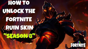 The fortnite ruin skin is the reward for season 8's discovery challenges, and will unlock after completing 55 weekly challenges. Fortnite How To Unlock The Fortnite New Ruin Skin Season 8 Discovery Challenge Free Reward Help Us Reach 5k Subs We Woul Fortnite Free Rewards Challenges