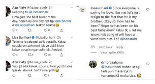 Dian (lisa surihani), a sweet and naïve blogger, travels to istanbul in hopes of convincing her medical student boyfriend azad (tomok) to propose. Artis Malaysia Ini Jawapan Lisa Surihani Bila Ben Amir Facebook