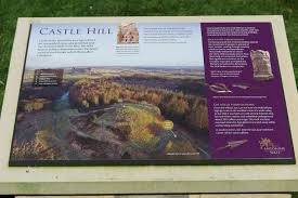 Information Panel Castle Hill On The Antonine Wall Info Board Castle Wall