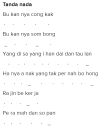 Tanda bunyi panjang dan pendek pada lagu peramah dan sopan. Tanda Panjang Pendek Lagu Peramah Dan Sopan