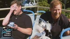 In wenigen tagen geben sich prinz harry (33) und meghan markle (36) endlich das jawort in der st. An Afternoon With Prince Harry James Corden Youtube