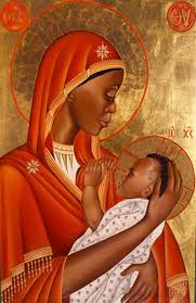 Mary And Jesus Madonna And Child Madonna Black Jesus