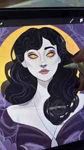 Happy 2nd day of Halloween and Welcome, October! 🍂🍁🎃, Late Autumn nights  in the Monster Lab, bringing new creatures to life; days spent this week  teaching little monsters how to draw portraits. ...