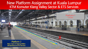 Kuala lumpur sentral ( kl sentral ) lub stesen sentral kuala lumpur jest rozwój tranzyt zorientowane że domy główny kl sentral to największa stacja kolejowa w malezji. New Platform Assignments At Kl Sentral And Kuala Lumpur Effective 20 February 2017 Railtravel Station