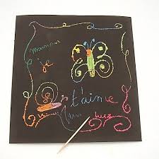 Activite Manuelle Activite Manuelle Carte A Gratter Activite