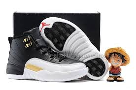 Black And Gold Retro 12 Http Www Bigkidsjordanshoes Com Kids Air Jordan 12 White Black Gold Red Html Only 52 00 Kids Air Jordan 12 Wh Air Jordans Jordan Shoes For Kids Kids Jordans