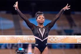 With a combined total of 30 olympic and world championship medals. Simone Biles Nails Yurchenko Double Pike Vault At Podium Training In Tokyo