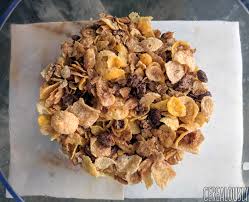 A few that i have found that are forbidden include cinnamon toast crunch, honey . Review Honey Bunches Of Oats Apple Caramel Crunch