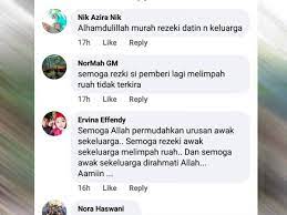 Contextual translation of semoga dimurahkan rezeki into english. Semoga Murah Rezeki Puan