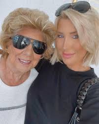 Got her out of the casino for .5 seconds. I'll take it!! Nanny is our wild  child 😂❤️