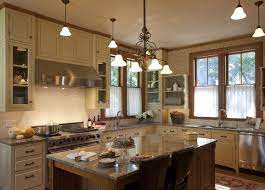 Two Tone Kitchen Cabinets Ideas Concept With Modern Door Design And Painted With Combining Color Li Victorian Kitchen Kitchen Design Two Tone Kitchen Cabinets