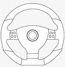 Car Steering Wheel Drawing At Getdrawings - Ferrari Steering Wheel Drawing  Png Image | Transparent Png Free Download On Seekpng