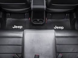 Jeep Wrangler Elite Rear Utility Floor Mat With Jeep Logo Black 87 20 Jeep Wrangler Yj Tj Jk Jl Jeep Jeep Wrangler Yj Utility Flooring