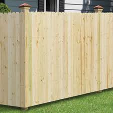 6 Ft X 8 Ft Pressure Treated Pine 4 In Dog Ear Fence Panel 102580 The Home Depot Dog Ear Fence Fence Panels Privacy Fence Panels