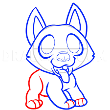 Bring a dog to life with your creativity. How To Draw A German Shepherd Puppy German Shepherd Puppy Coloring Page Trace Drawing