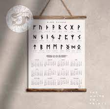 We work hard to protect your security and privacy. Runes Calendar 2021 Poster Viking Scandinavian Old Norse Etsy In 2021 Runes Printable Calendar Calendar 2021