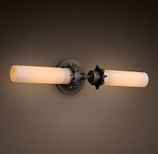 Edison Milk Glass Li Sconce