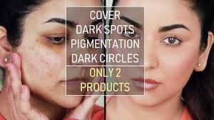 If you have sensitive skin, avoid products with high concentrations of. How I Cover Dark Circles Spots Pigmentation With Just 2 Products Everyday Makeup Youtube
