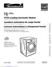 This kenmore dryer stands at 36 inches tall and has a base with a depth of just under 29 inches and a width of 27 inches. Kenmore He2 Plus 110 4751 Series Manuals Manualslib