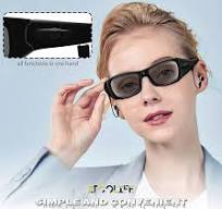 Amazon.com: ZTCOLIFE Gafas de video con Bluetooth, HD 1080P ...